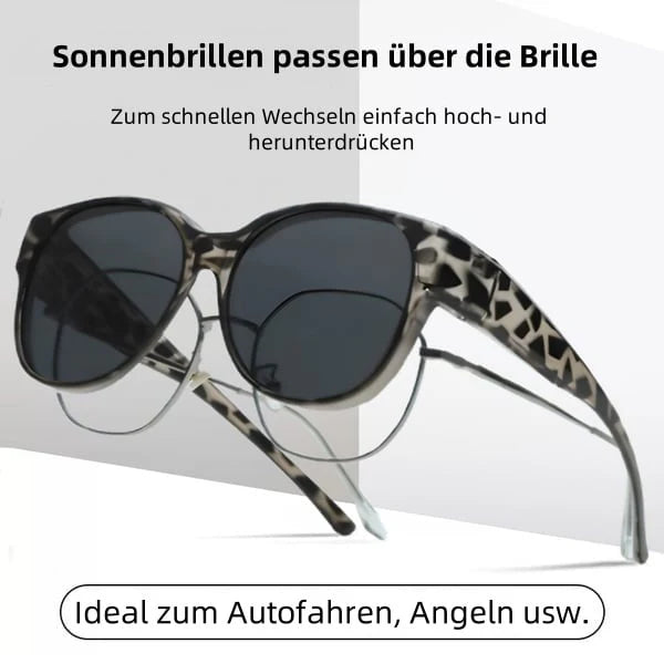 Shaydz™ | Sonnenbrillen mit UV400-Schutz, geeignet für Brillenträger