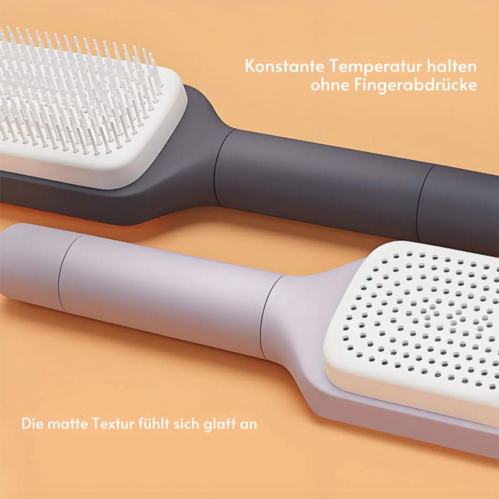 PerfectBrush™ | Selbstreinigende Haarbürste für mühelose Haarpflege