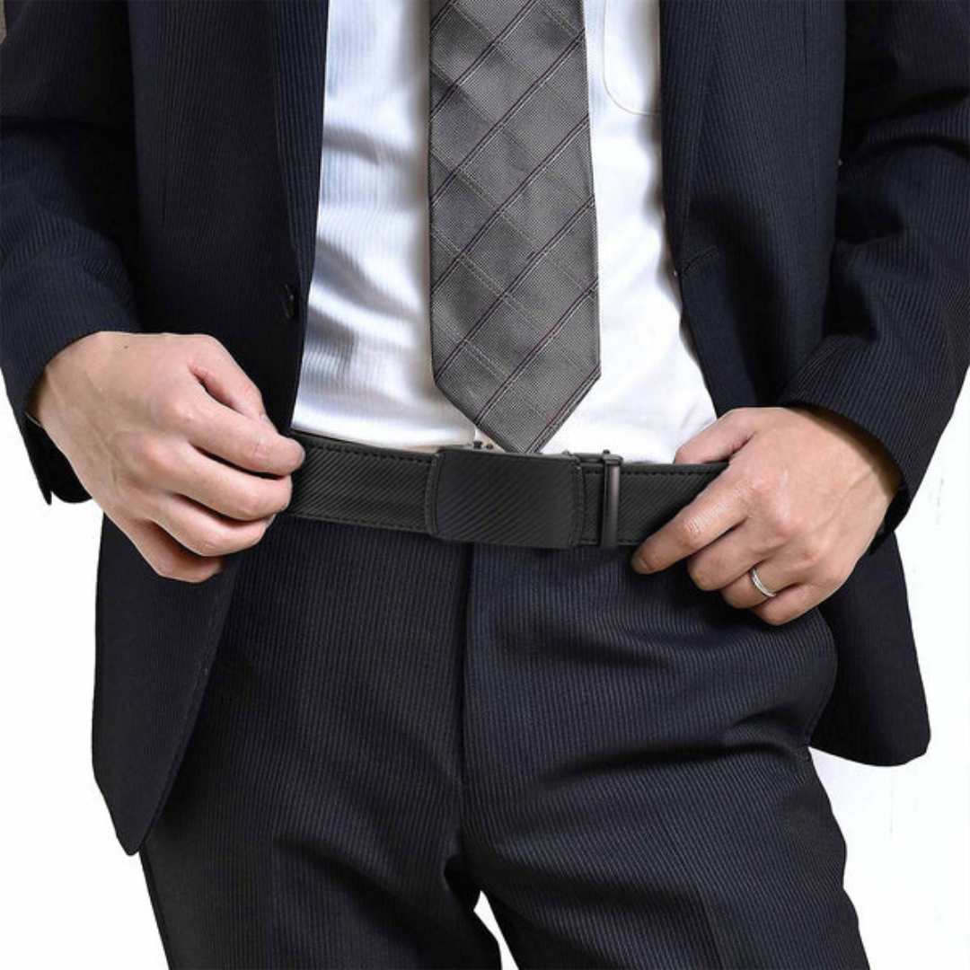 SnapFit™ | Leder Ratelgürtel mit Verstellbarem Schnalle