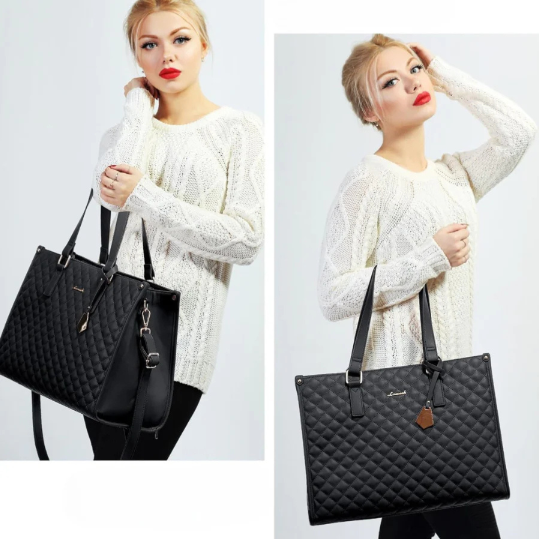 LuxeCarry™ | Alt-i-en Tasche für Arbeit, Mittagessen und Laptop