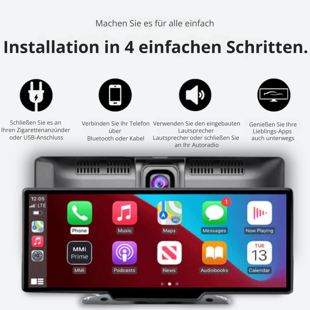CarLink™ Pro | Rüsten Sie Ihr Auto mühelos auf - modernisieren Sie es im Handumdrehen!