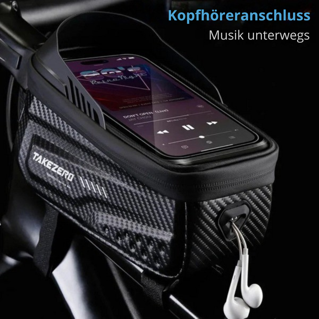 VeloDock™ | Professionelle Mobiltasche für das Radfahren