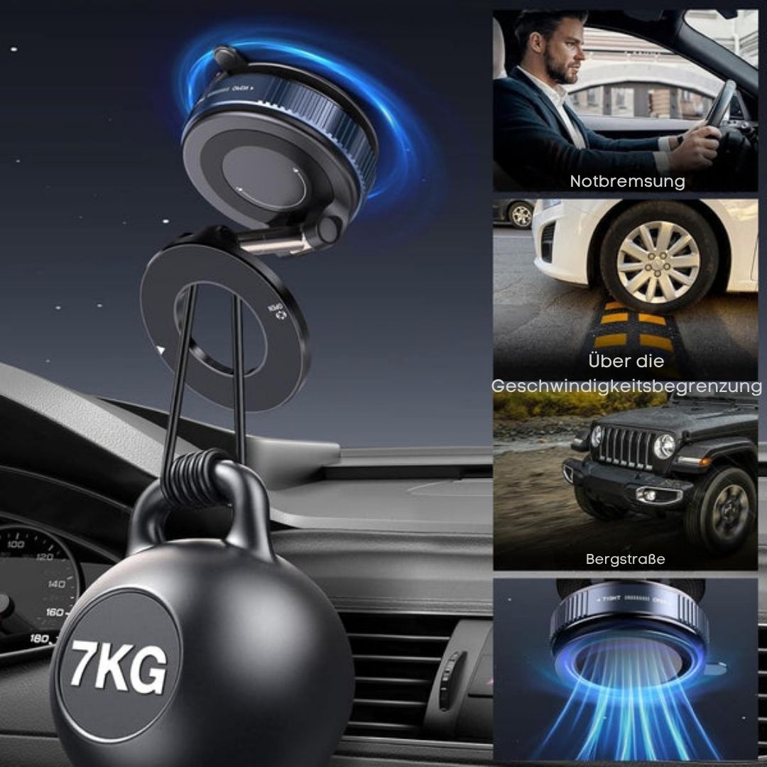 MagLock™ 360° | Faltbare Magnet-Handyhalterung
