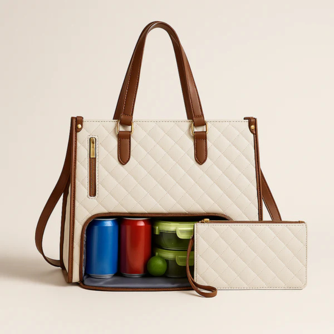 LuxeCarry™ | Alt-i-en Tasche für Arbeit, Mittagessen und Laptop