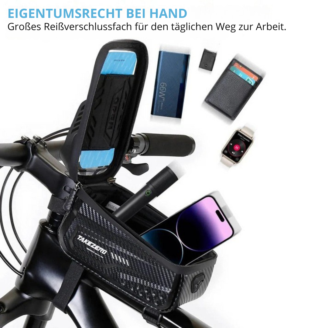 VeloDock™ | Professionelle Mobiltasche für das Radfahren