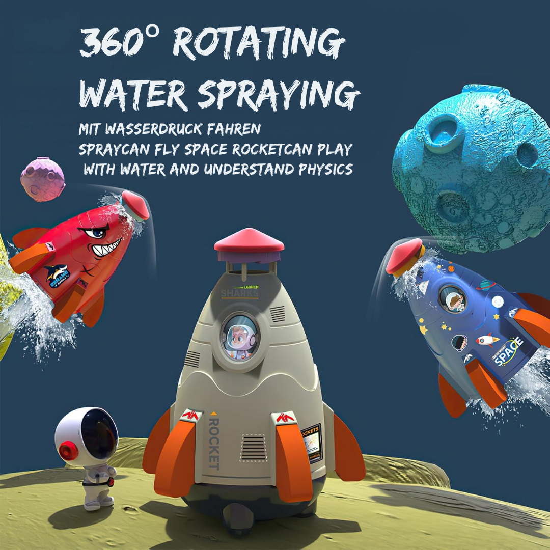KidSplash™ | Die fliegende Wasser-Rakete für endlosen Sommer-Spaß!