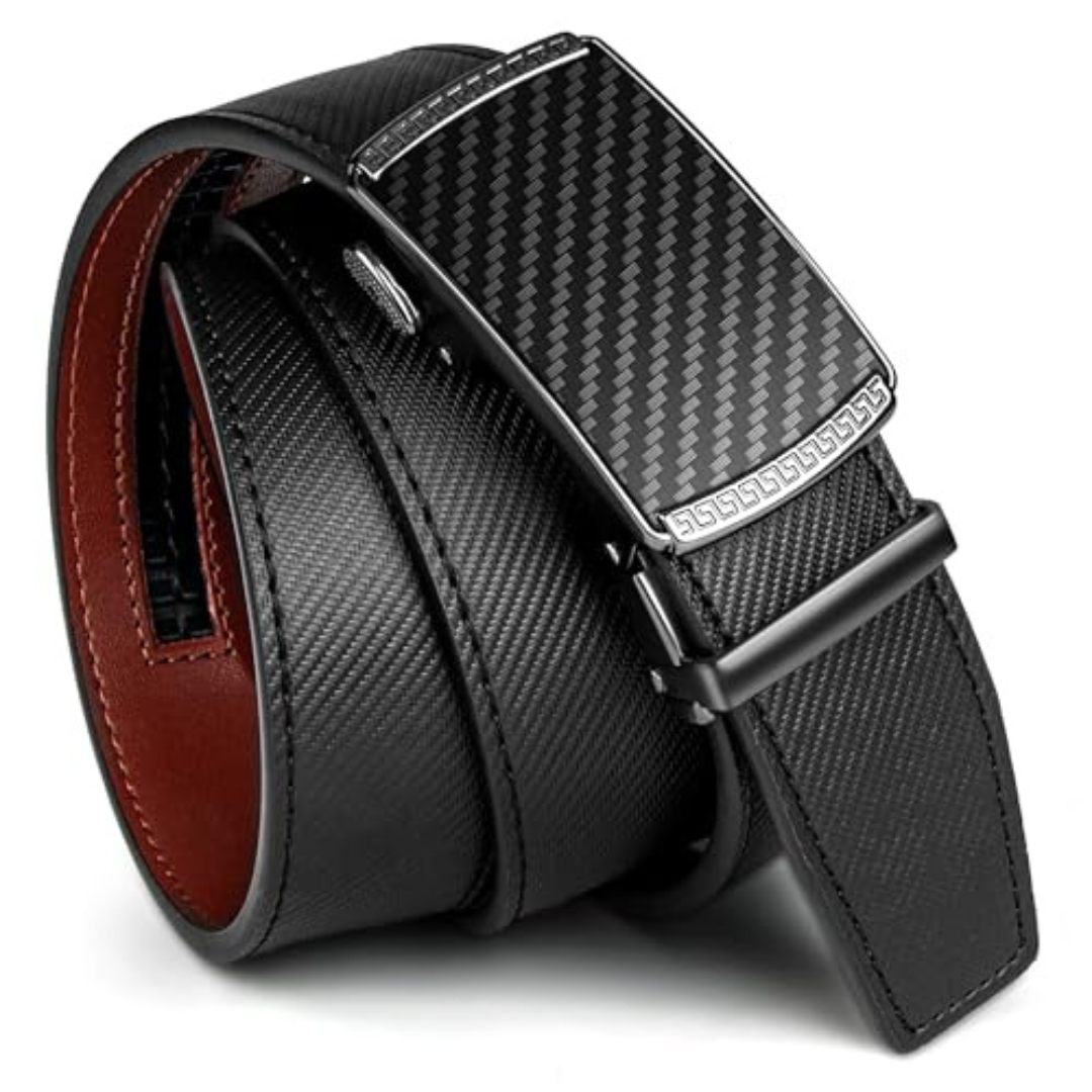 SnapFit™ | Leder Ratelgürtel mit Verstellbarem Schnalle