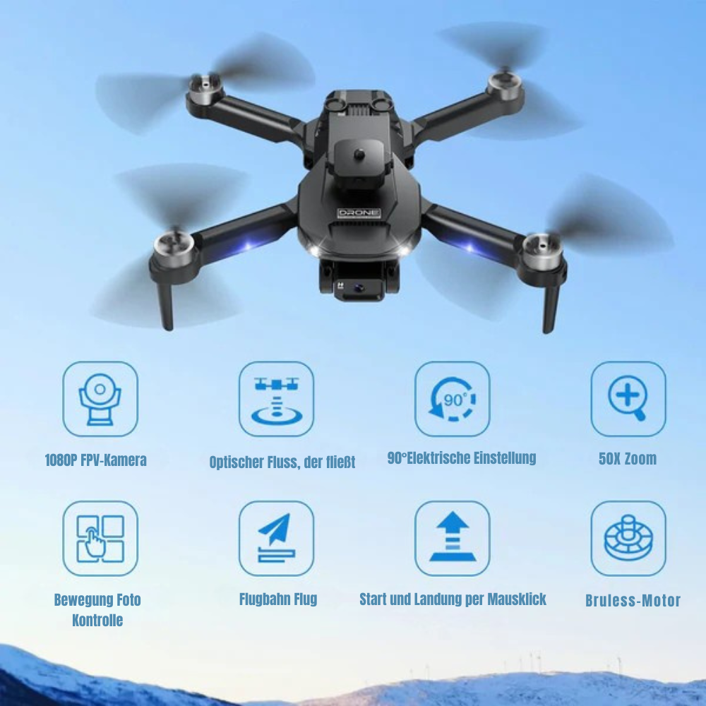 SkyGlide™ Pro | Professionelle Drohne für Luftaufnahmen