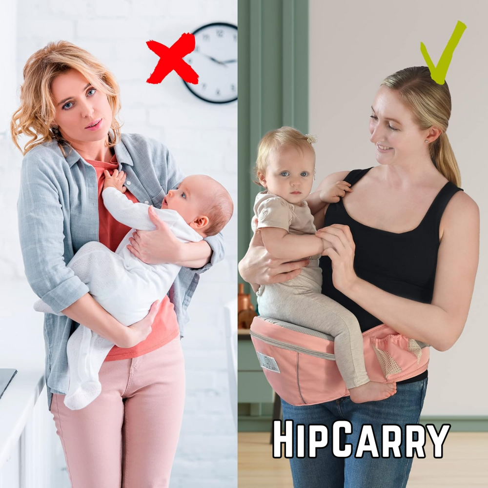 HipCarry™ | Ergonomischer Komfort, der es einfach macht, das Kind zu tragen