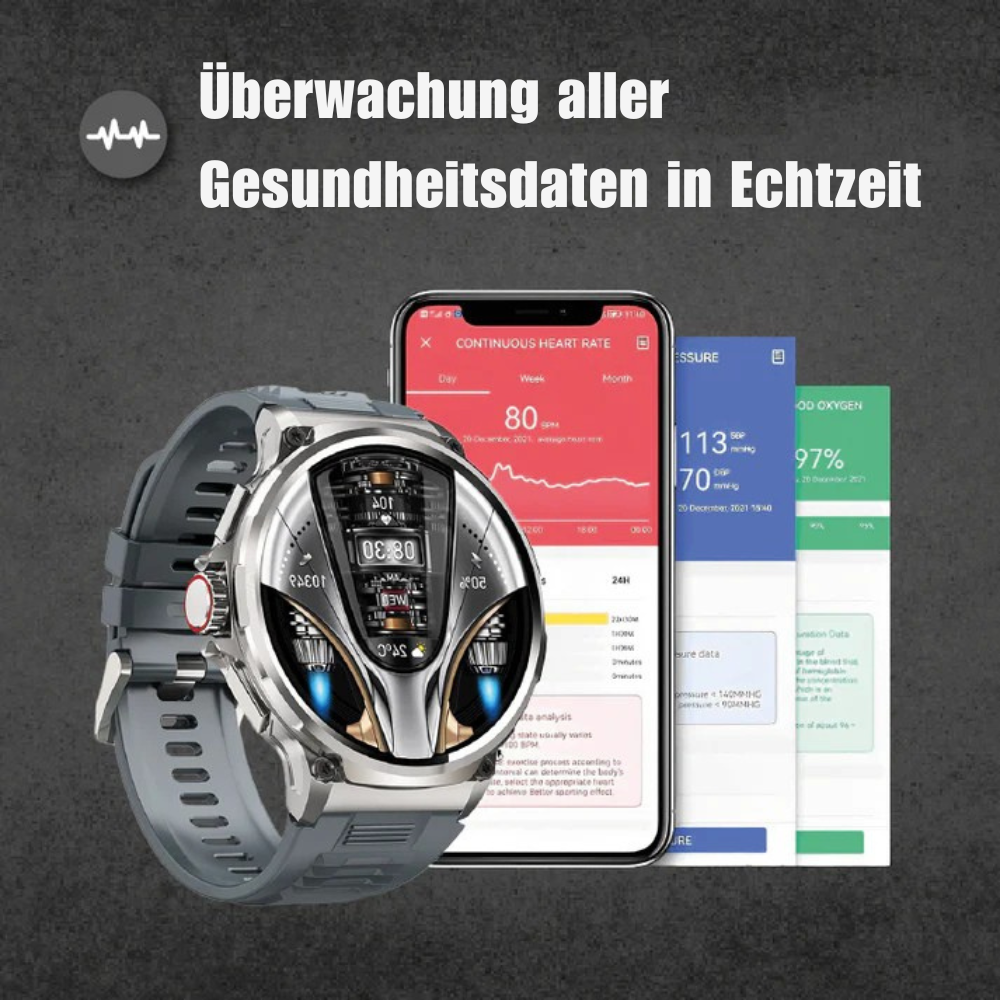 SmartWatch™ Pro | Alle Funktionen einer High-End-Sportuhr - ohne das hohe Preisschild.