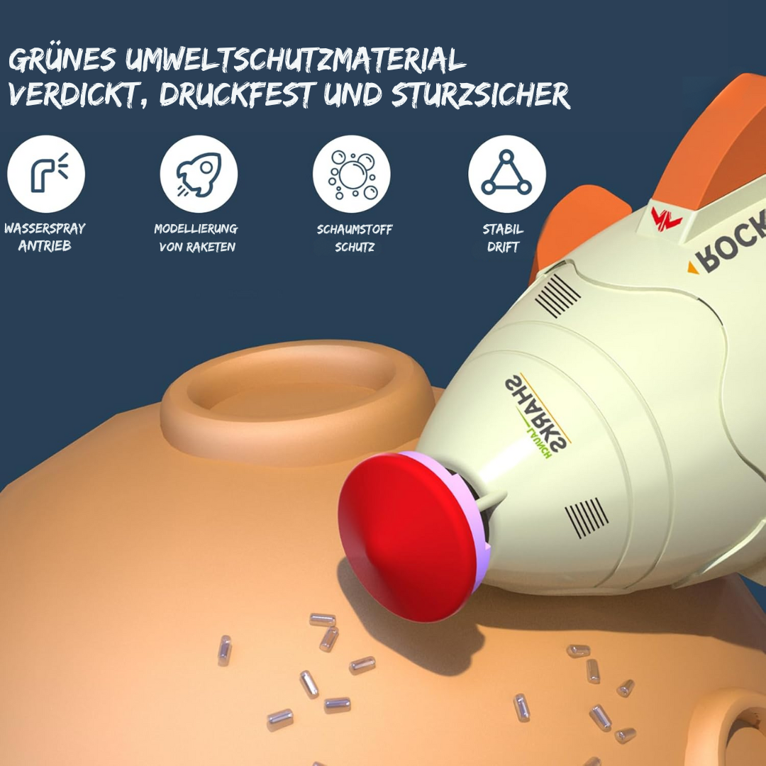 KidSplash™ | Die fliegende Wasser-Rakete für endlosen Sommer-Spaß!