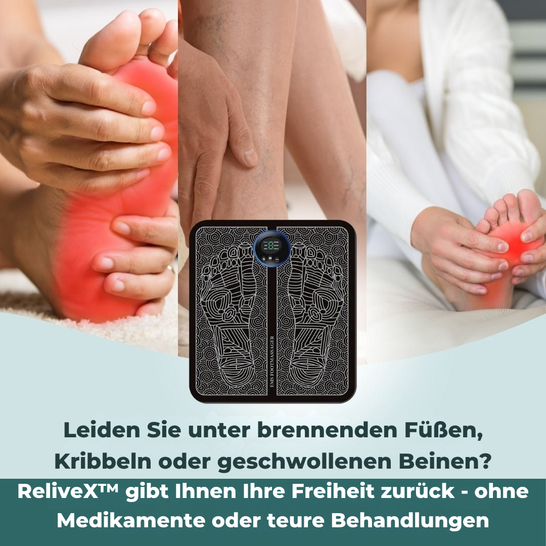 ReliveX™ | Fußmassagegerät für ultimative Entspannung