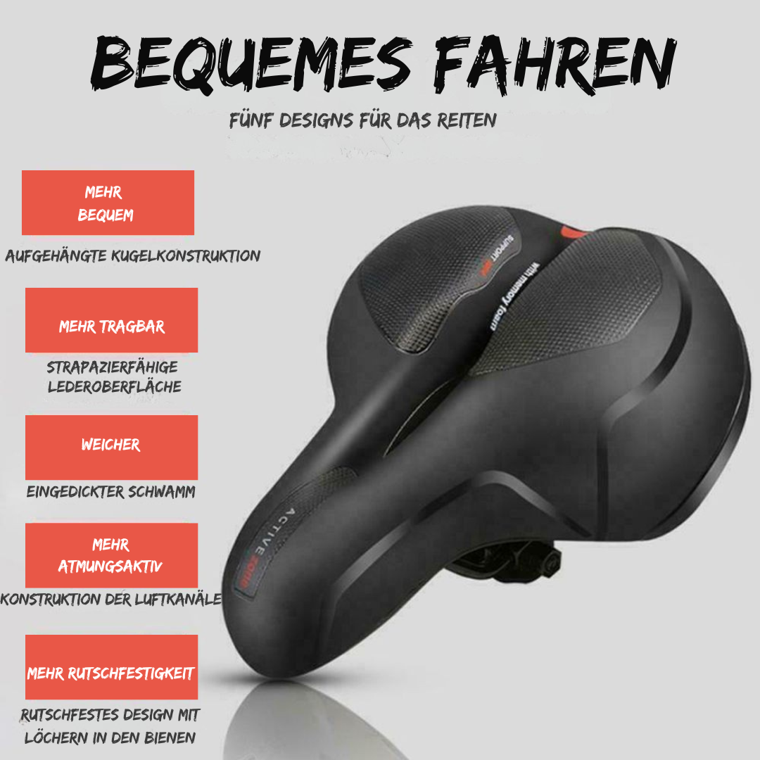 BikeComfort™ | Schmerzfreier Orthopädischer Fahrradsattel