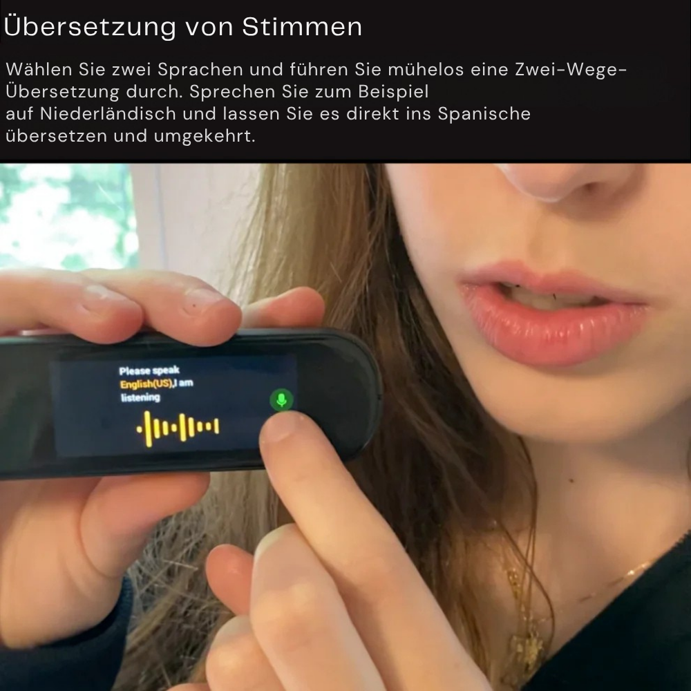 TalkEasy™ | Dein ultimativer Reiseübersetzer in Taschenformat!