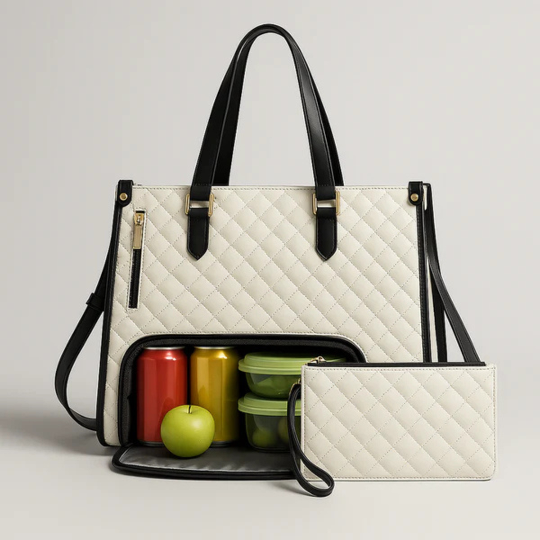 LuxeCarry™ | Alt-i-en Tasche für Arbeit, Mittagessen und Laptop