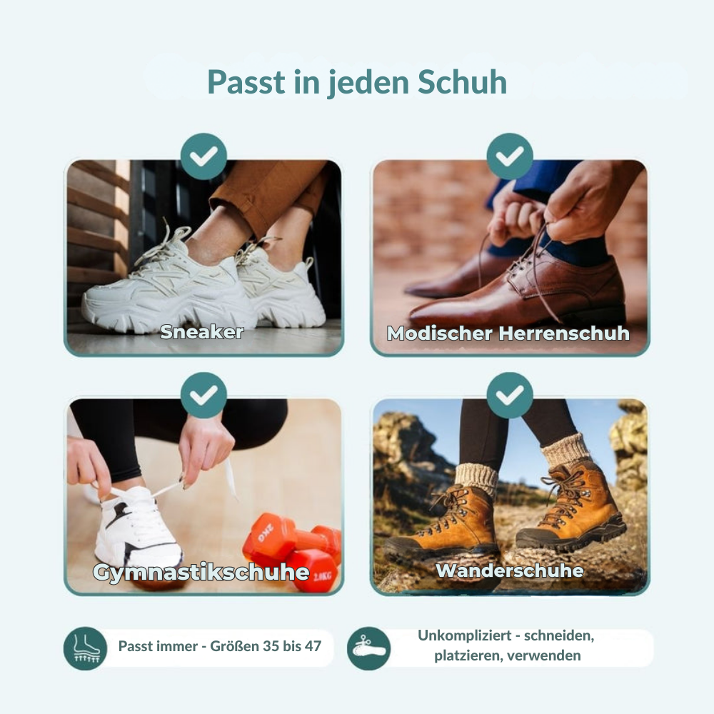 CoreSoles™ | Magnetische Einlegesohlen