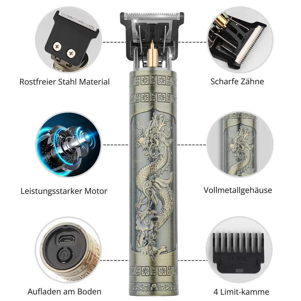 VintageTrimmer™ | Der Trimmer für den perfekten Look zu Hause und unterwegs