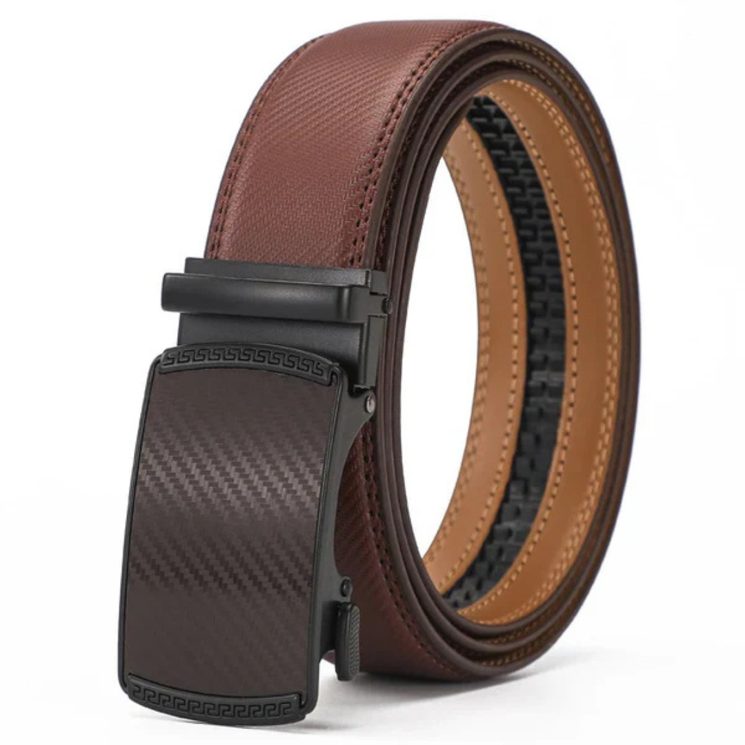 SnapFit™ | Leder Ratelgürtel mit Verstellbarem Schnalle