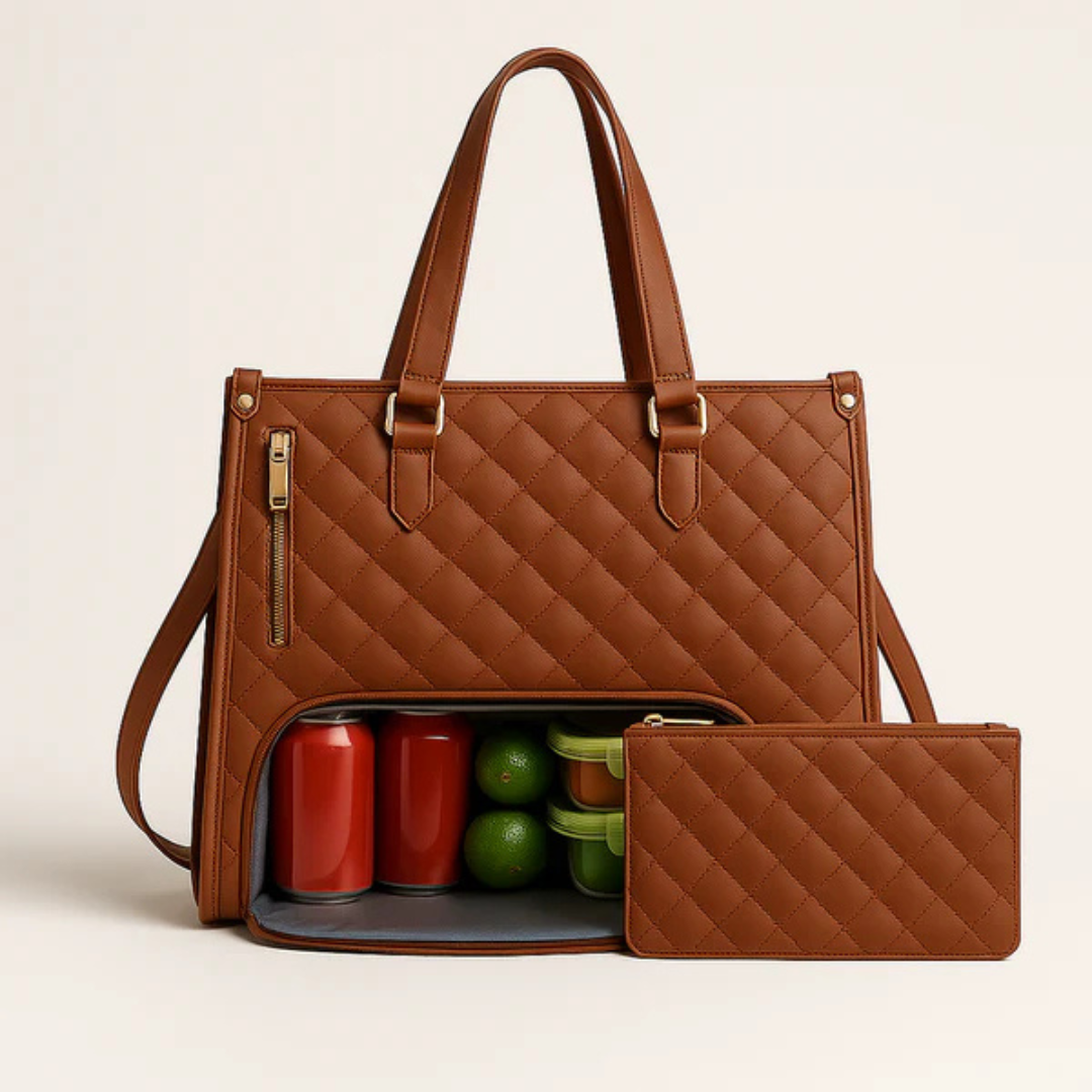 LuxeCarry™ | Alt-i-en Tasche für Arbeit, Mittagessen und Laptop