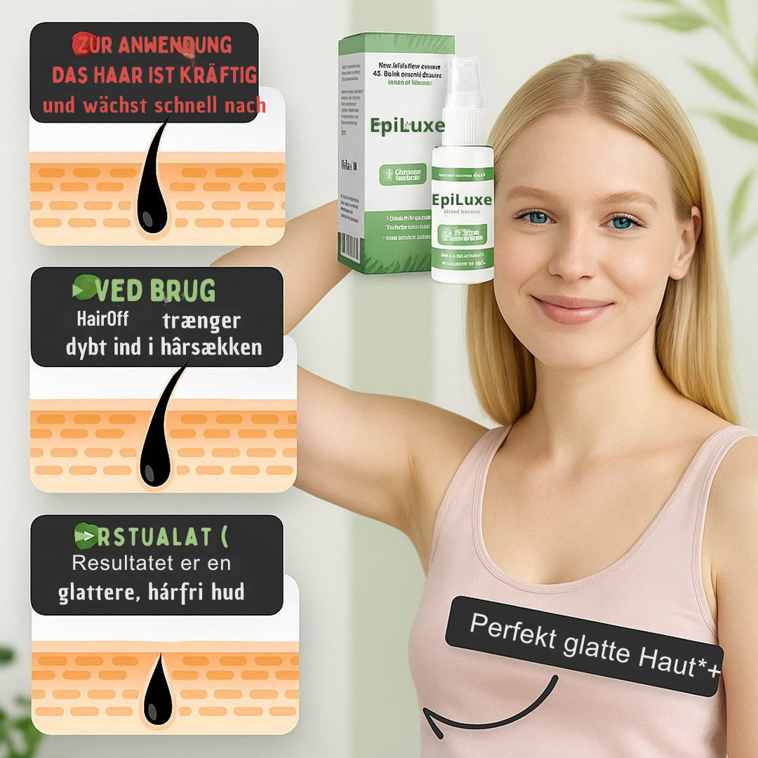 EpiLuxe™ | Slip für eingewachsene Haare und mühsames tägliches Rasieren!