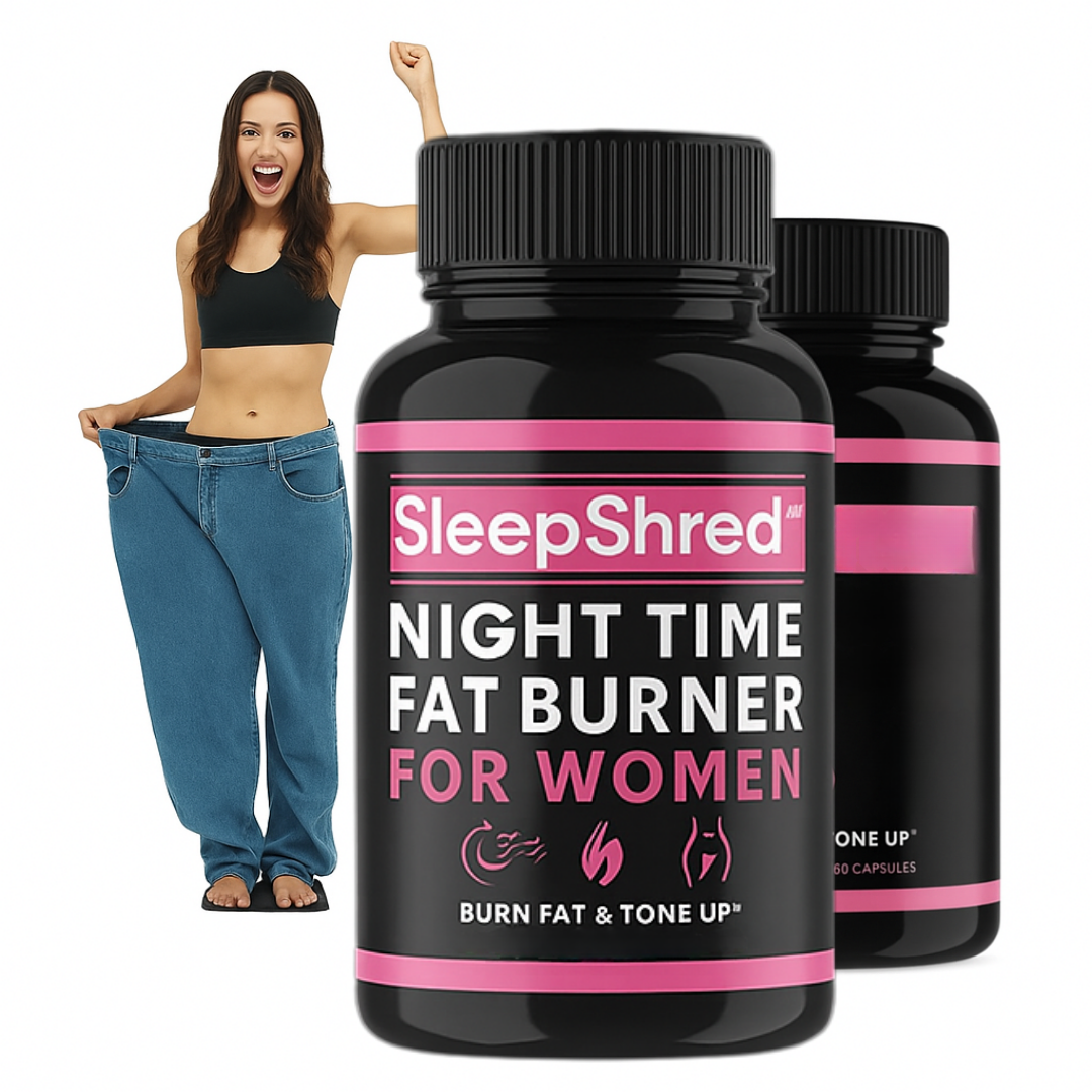 SleepShred™ | Fettverbrenner für Frauen für eine entspannende Nacht und einen schlankeren Körper