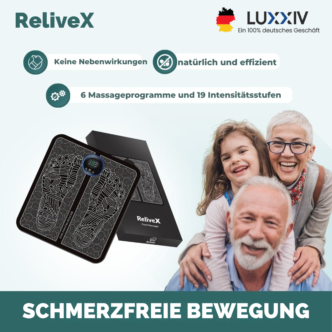 ReliveX™ | Fußmassagegerät für ultimative Entspannung