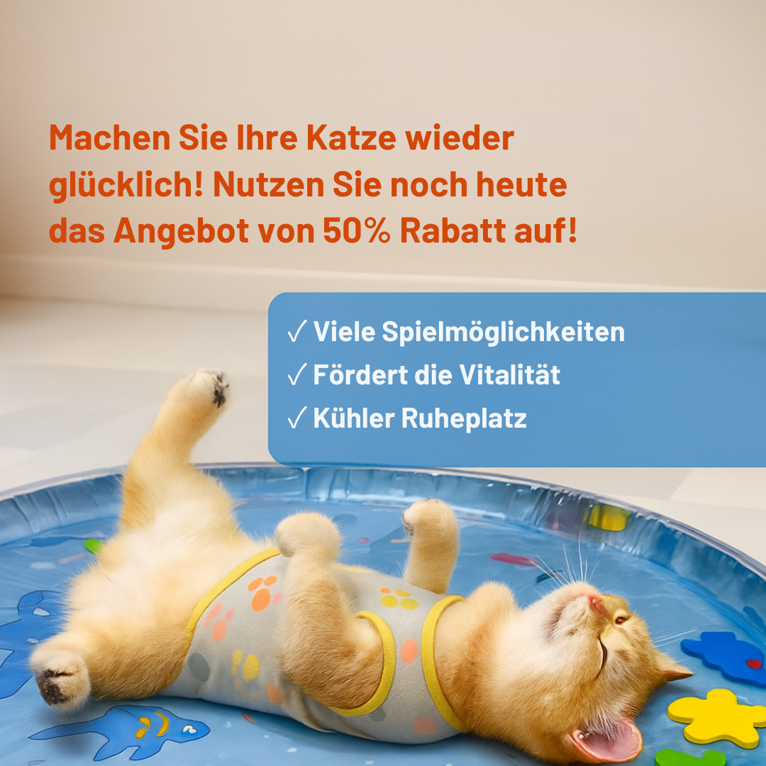 AquaPaws™ | Spielmatte - Kühlender Spaß