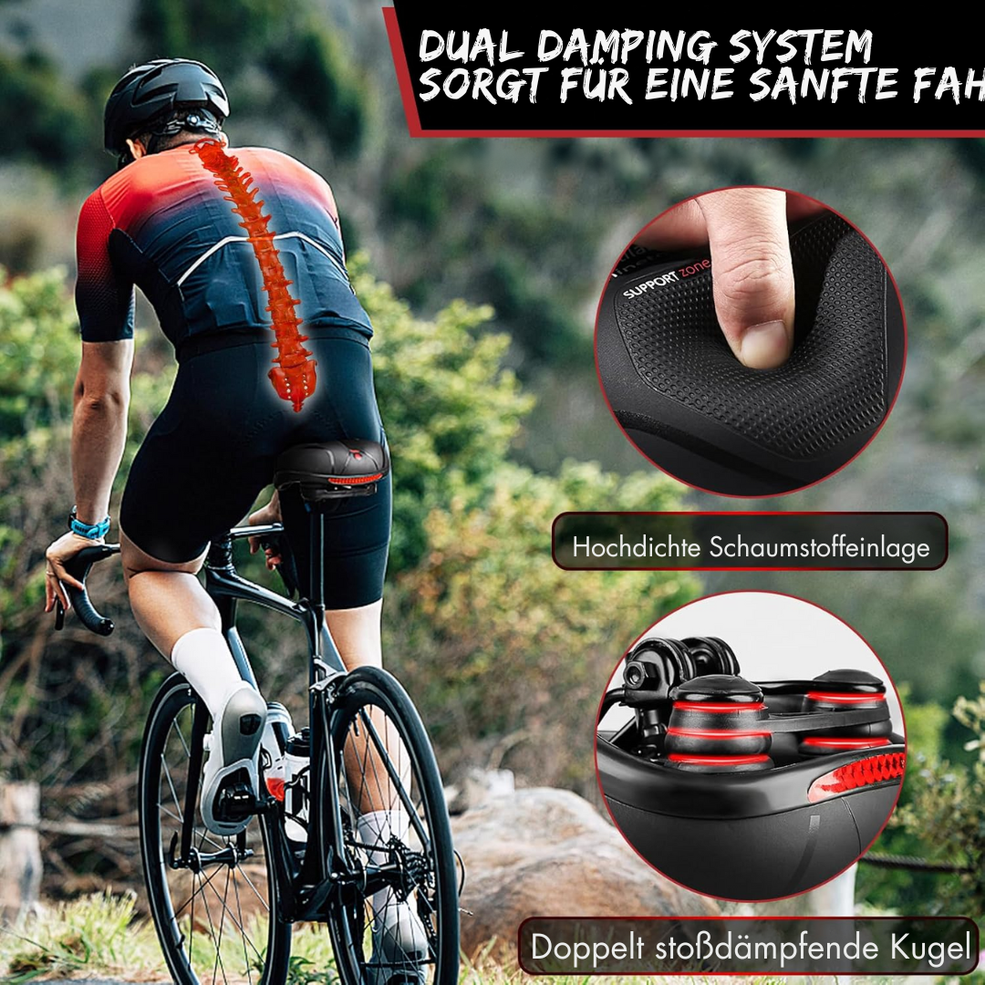 BikeComfort™ | Schmerzfreier Orthopädischer Fahrradsattel