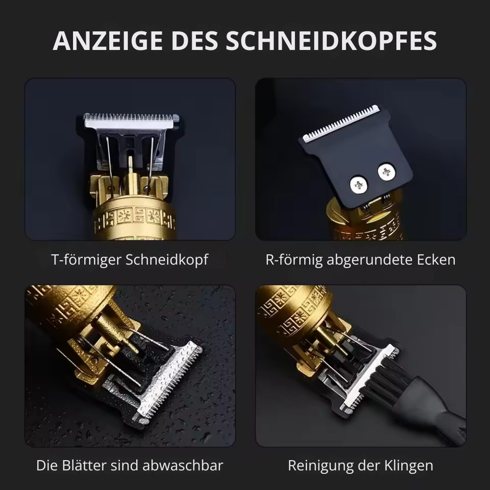 VintageTrimmer™ | Der Trimmer für den perfekten Look zu Hause und unterwegs