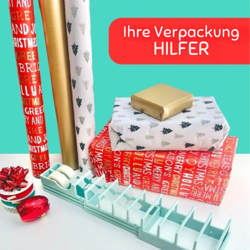 TapeBuddy™ | Befestigen Sie mehrere Stücke Klebeband im Handumdrehen – perfekt für Geschenke oder im Büro!
