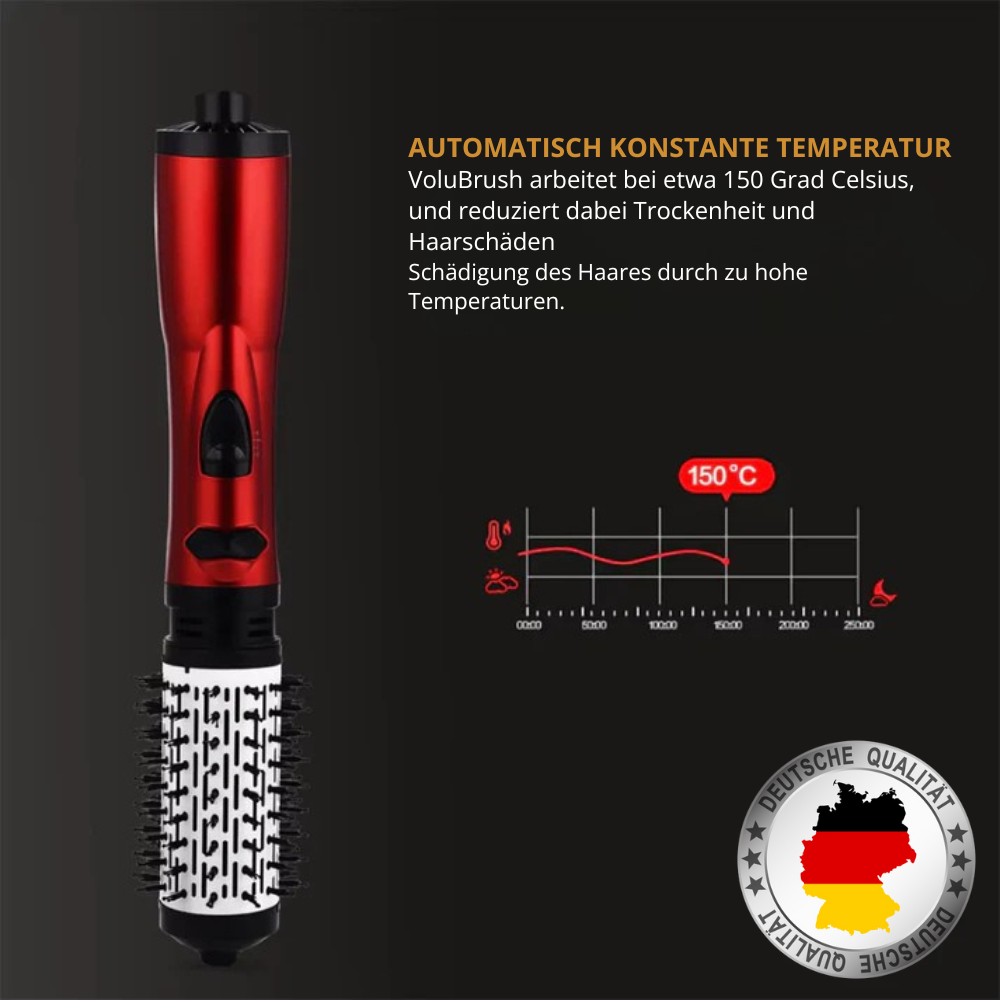 VoluBrush™ | Das Geheimnis für perfektes Haar zu Hause in nur 5 Minuten