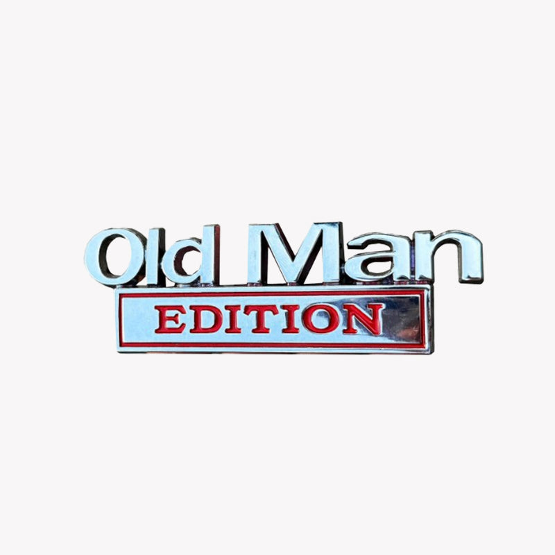 OldManEdition™ | Lustiges Abzeichen für das Auto