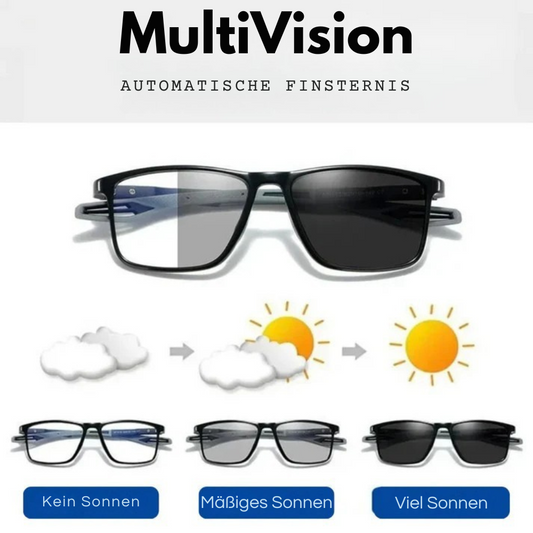 MultiVision™ | Multifokale flexible Lesebrille und Sonnenbrille