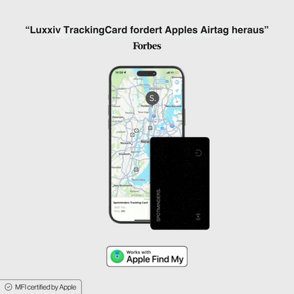 TrackingCard™ | Der beste GPS-Tracker der Welt (in Ihre Brieftasche)