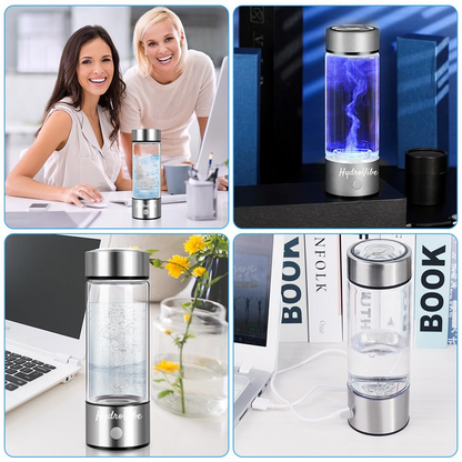 HydroVibe™ | Wasserflasche mit Wasserstoff