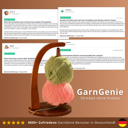 GarnGenie™ | Hochwertiger Garnhalter mit starkem Magneten