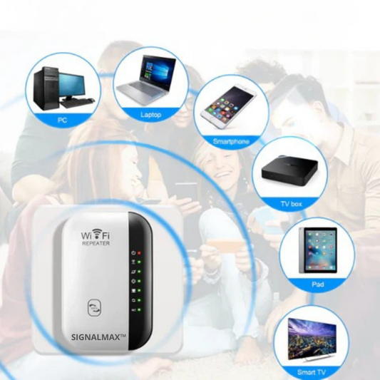 SignalMax™ | Verstärken Sie Ihr WiFi-Signal mit einem Wireless-Repeater