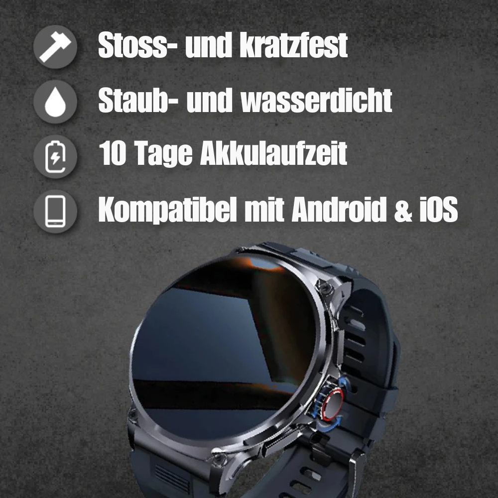 SmartWatch™ Pro | Alle Funktionen einer High-End-Sportuhr - ohne das hohe Preisschild.
