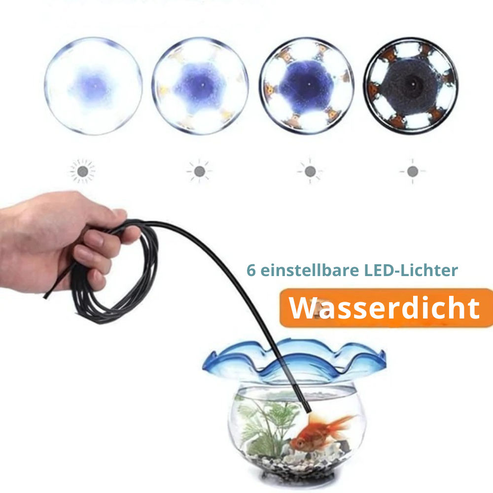 FlexiScope™ | Wasserdichtes Endoskop mit LED-Beleuchtung