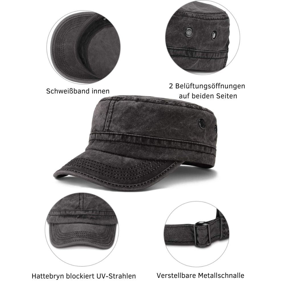 StoneFord Cap™ | Zeitloser Stil, rauer Attitüde – geschaffen für Alltags-Abenteuer