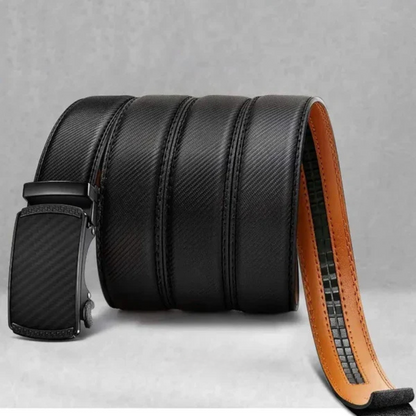 SnapFit™ | Leder Ratelgürtel mit Verstellbarem Schnalle