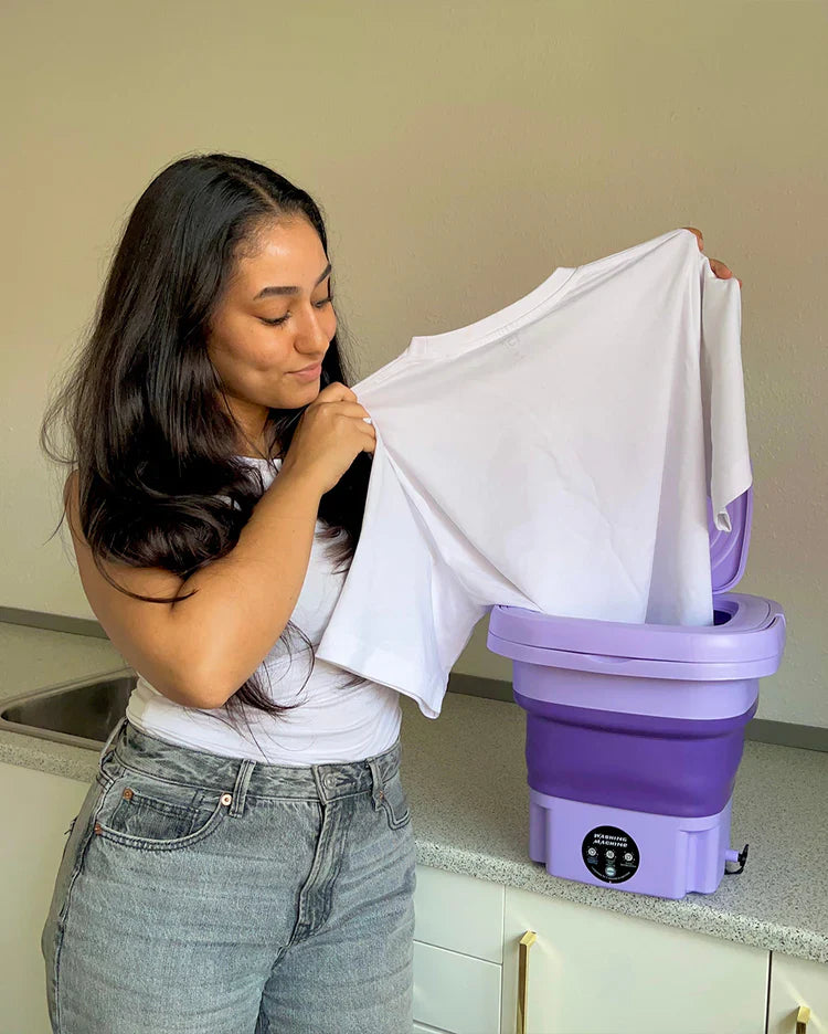WashMate™ | Faltbare Waschmaschine, Ideal für den Urlaub oder zu Hause