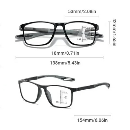 MultiVision™ | Multifokale flexible Lesebrille und Sonnenbrille
