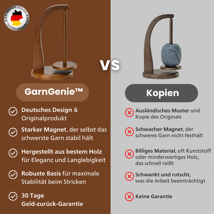 GarnGenie™ | Hochwertiger Garnhalter mit starkem Magneten