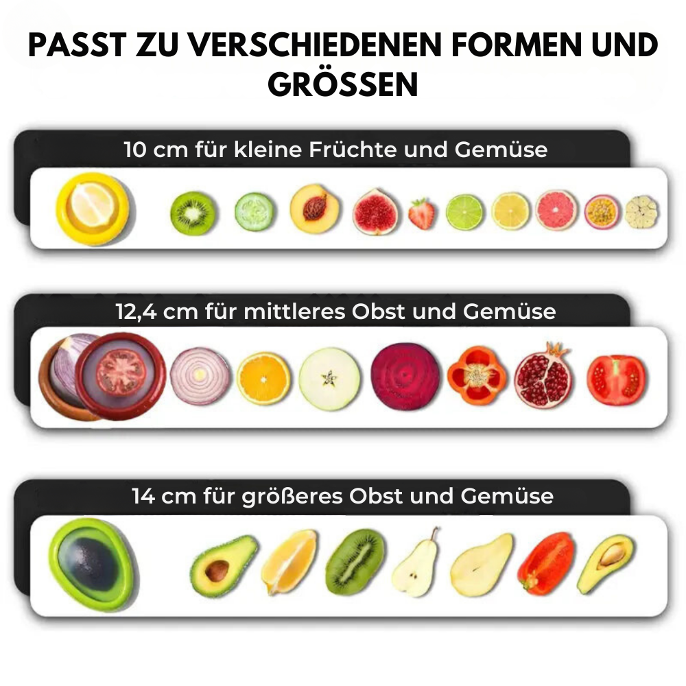 GreenKeeper™ | Obst- und Gemüsebehälter mit Silikonverschluss