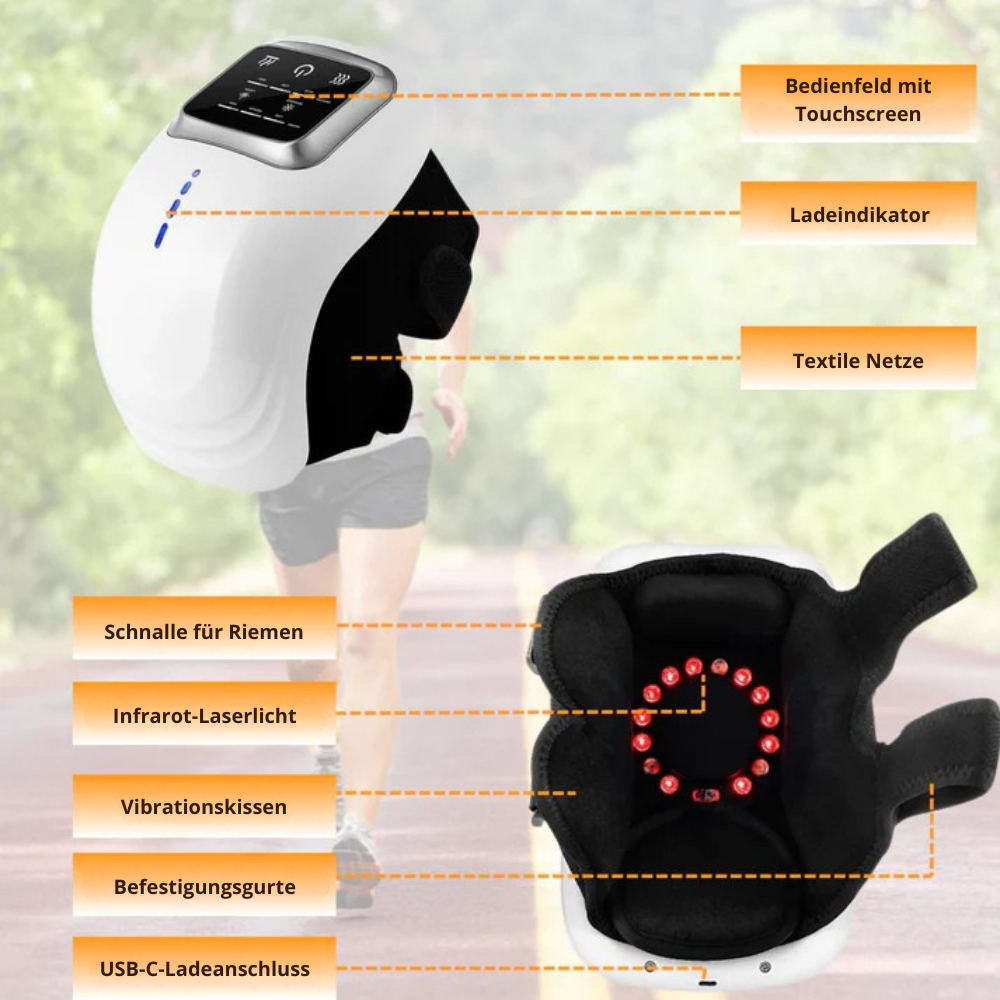 KneeRelief™ | Kniemassagegerät für Rotlichttherapie