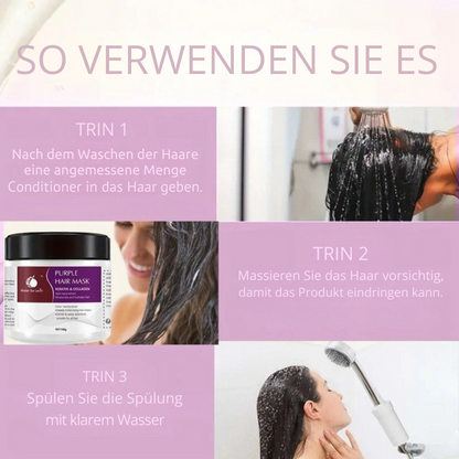 HairMask™ | Perfekte kalte Nuance ohne teure Salonbesuche!