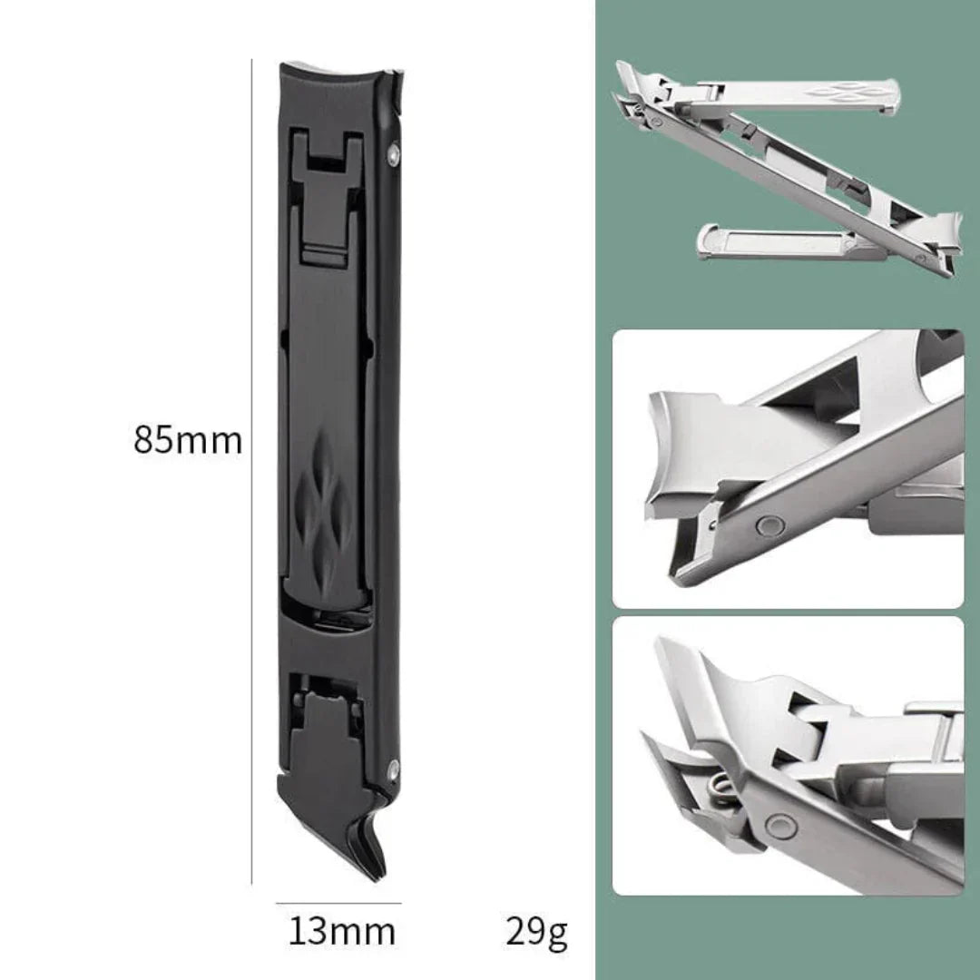 NailPro™ | Doppelseitiger Nagelknipser mit ergonomischem Design