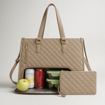 LuxeCarry™ | Alt-i-en Tasche für Arbeit, Mittagessen und Laptop