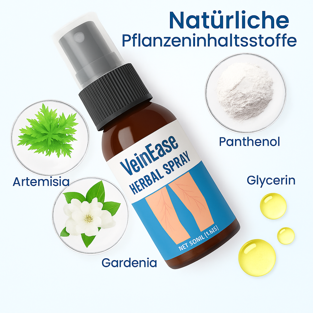 VeinEase™ | Natürliche Unterstützung für gesunde Venen und verbesserte Durchblutung